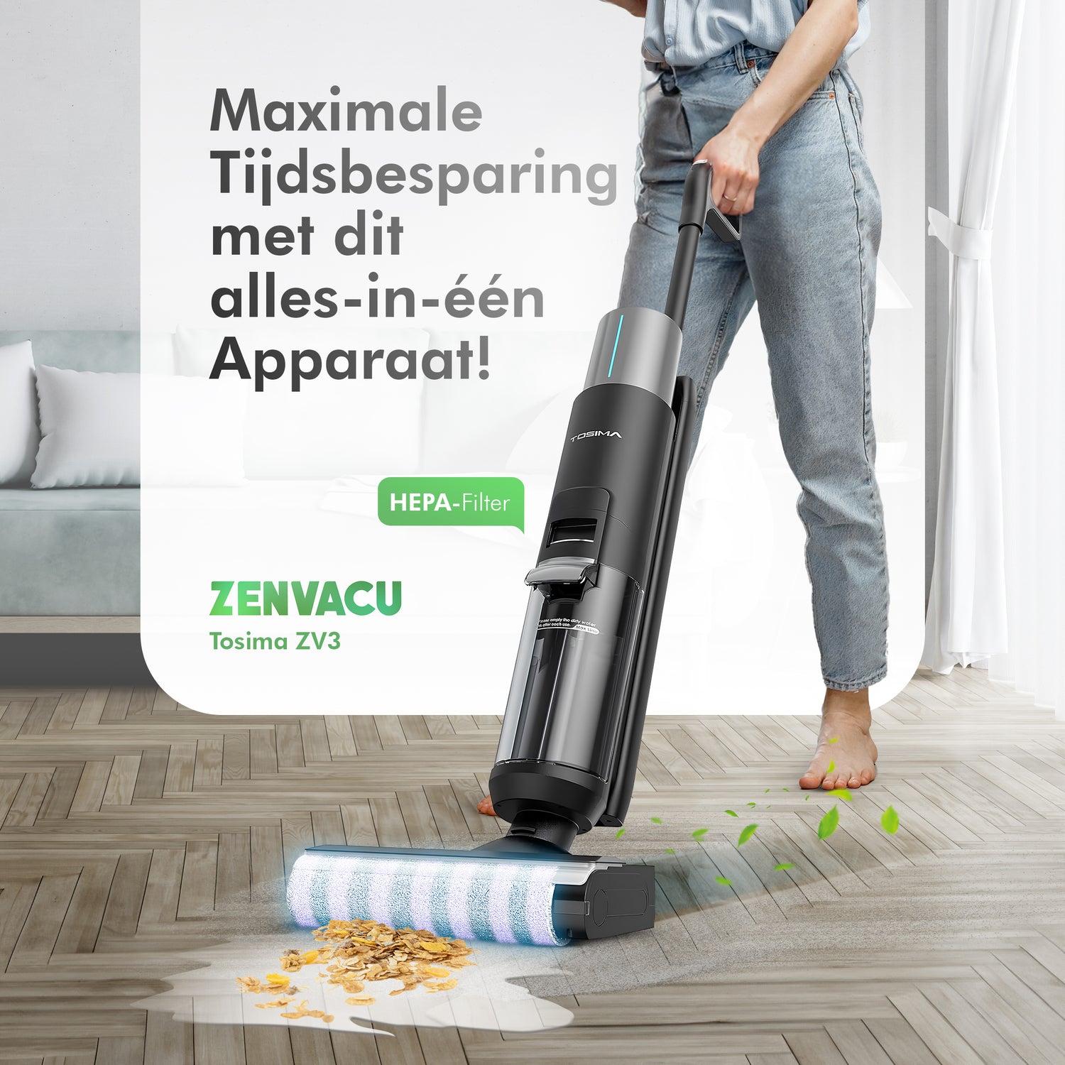 The Best Stick vacuum cleaner with mopping function