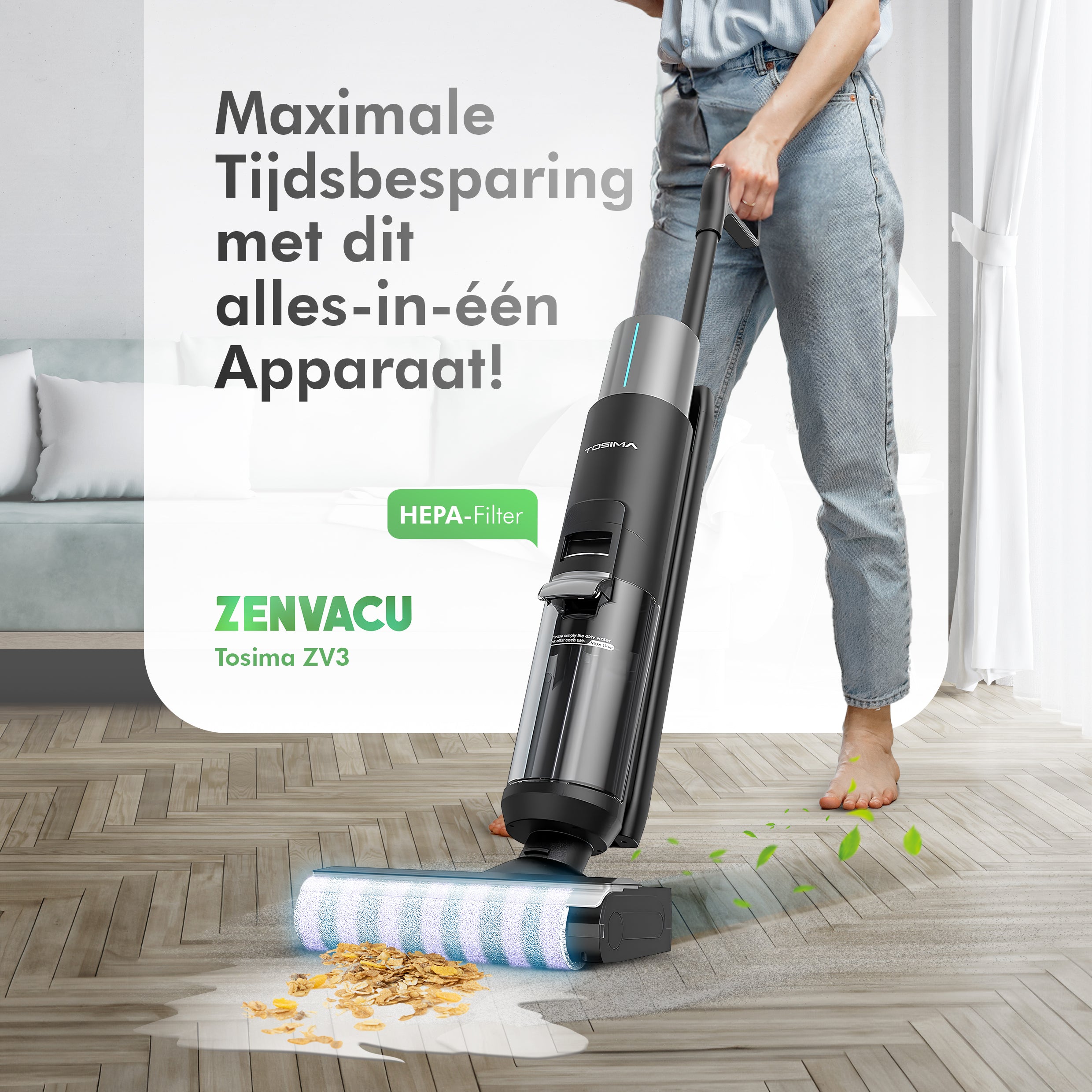 The Best Stick vacuum cleaner with mopping function